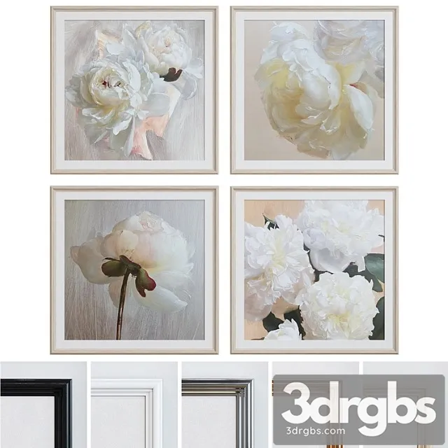 Picture Frame Set 103 3D Model Download Picture Frame Set 103 3D Model Download