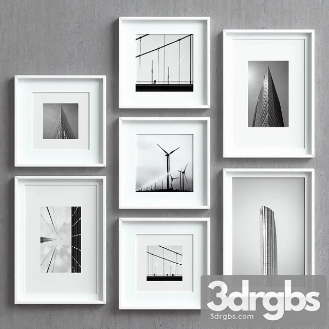 Picture Frames Set 25 3D Model Download Picture Frames Set 25 3D Model Download
