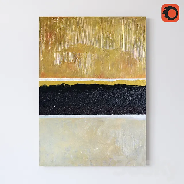 Picture Gold 3DModel Picture Gold 3DModel