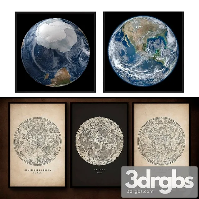 Picture in the frame. collection 145 3D Model Download Picture in the frame. collection 145 3D Model Download