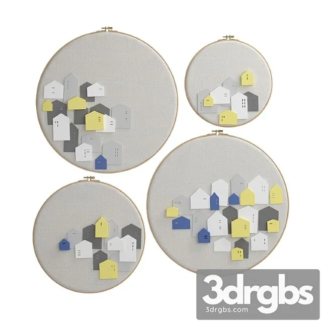 Picture of a frame for a child 02 3D Model Download