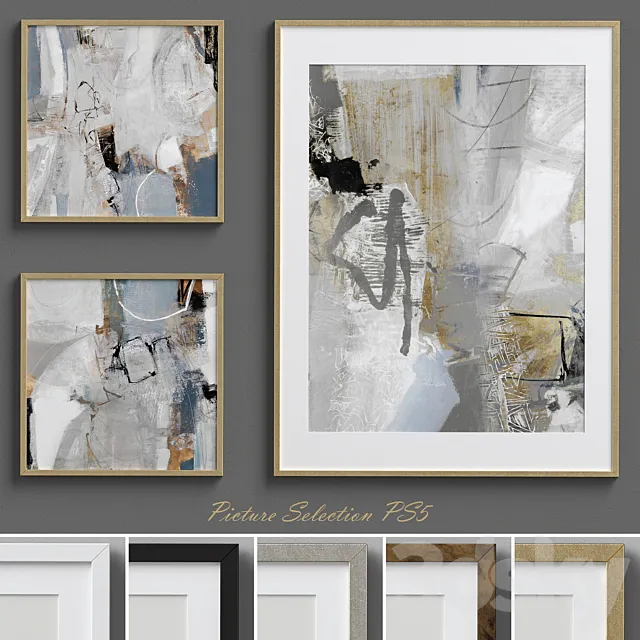 Picture Selection PS5 3DModel