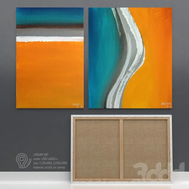 Picture. Series Sri Lanka by LINGAM ART 3D Model Picture. Series Sri Lanka by LINGAM ART 3D Model