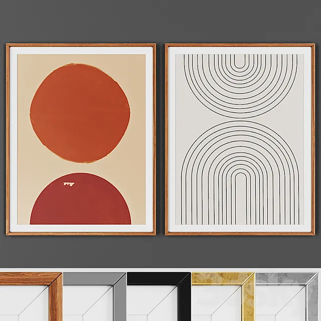 Picture set 000105 3DModel Picture set 000105 3DModel