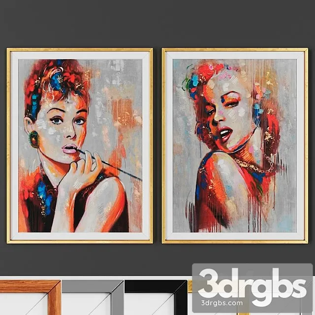 Picture set 000135 3D Model Download