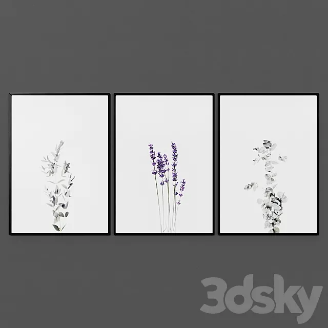 Picture set 00054 3D Model Picture set 00054 3D Model