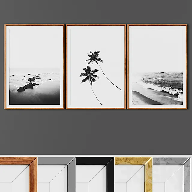 Picture set 00070 3D Model Picture set 00070 3D Model