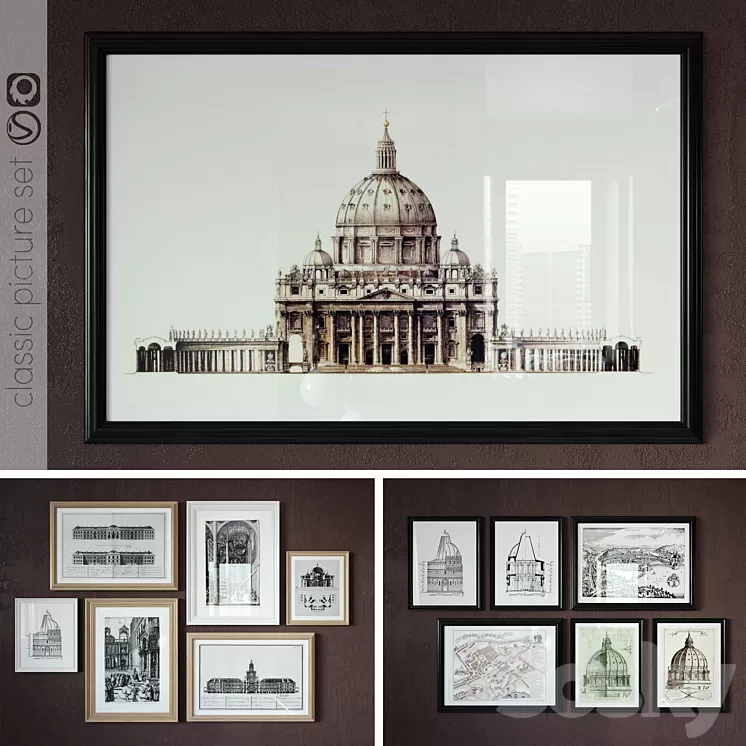 Picture set 3 3D Model