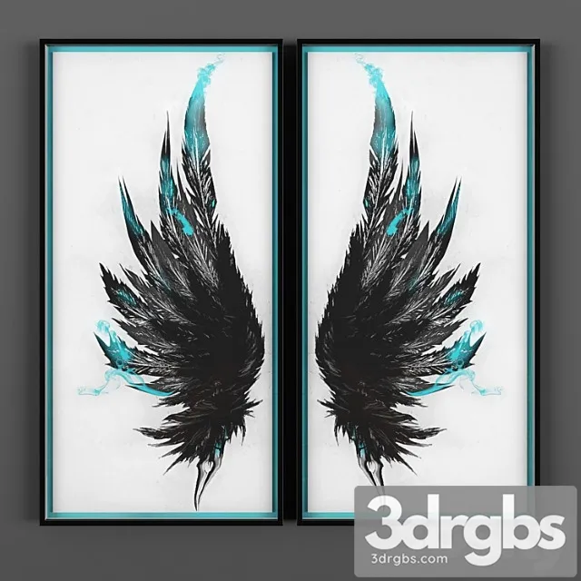 Picture Wings 3D Model Download