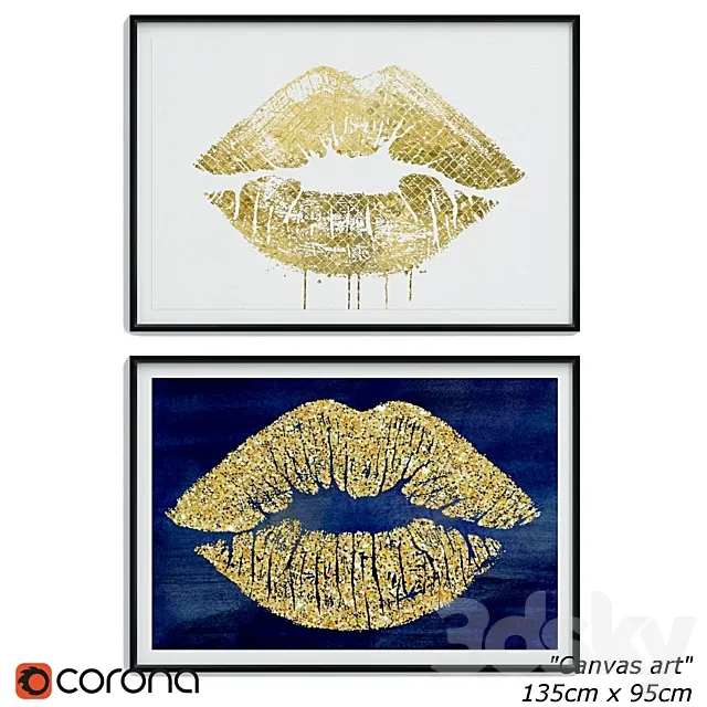 Pictures 025 3D Model Pictures 025 3D Model