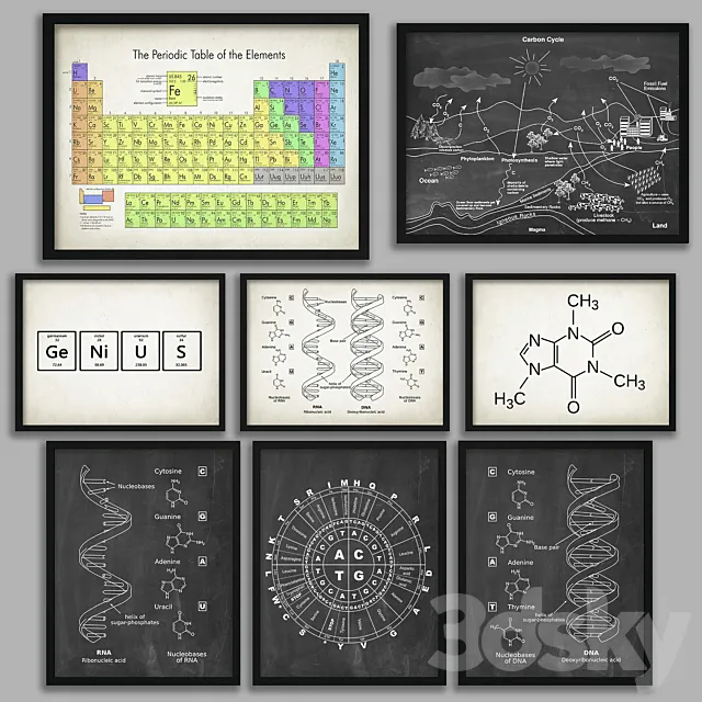 Pictures 153 3D Model Pictures 153 3D Model