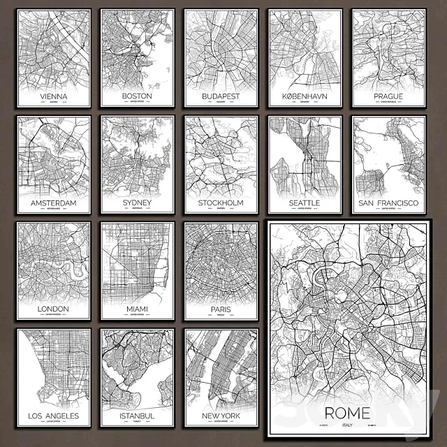 Pictures 212 3D Model Pictures 212 3D Model