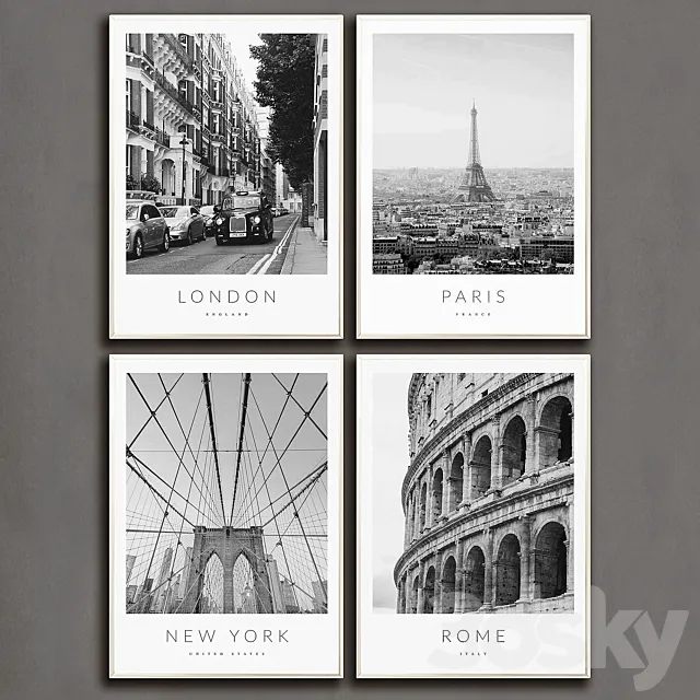 Pictures 227 3DModel Pictures 227 3DModel