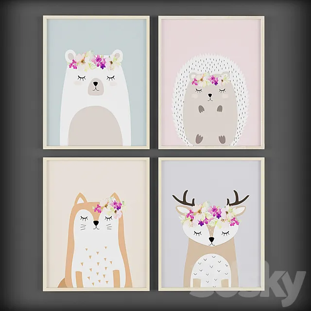 Pictures 320 3D Model Pictures 320 3D Model