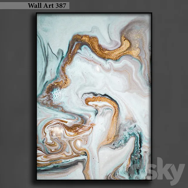 Pictures 387 3D Model