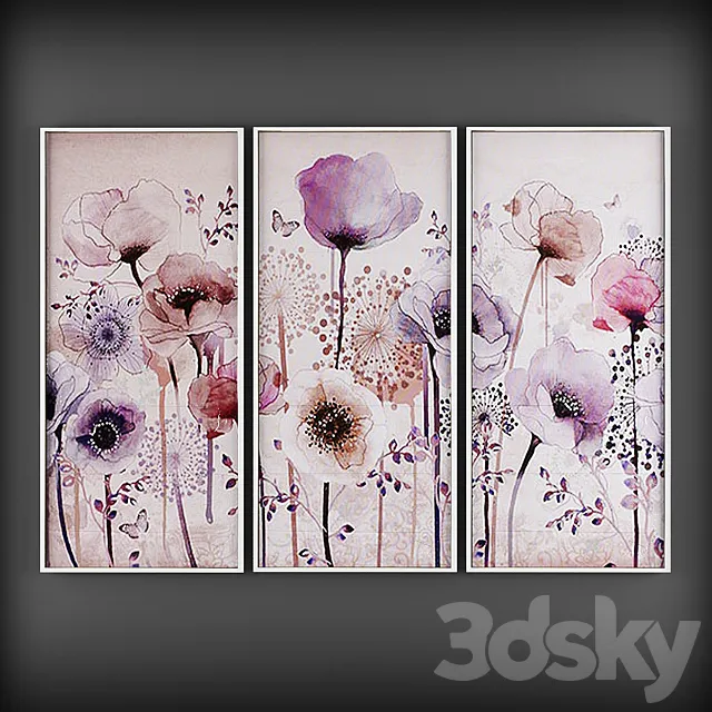 Pictures 3D Model Pictures 3D Model