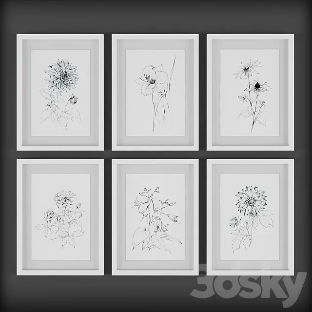 Pictures 3D Model Pictures 3D Model