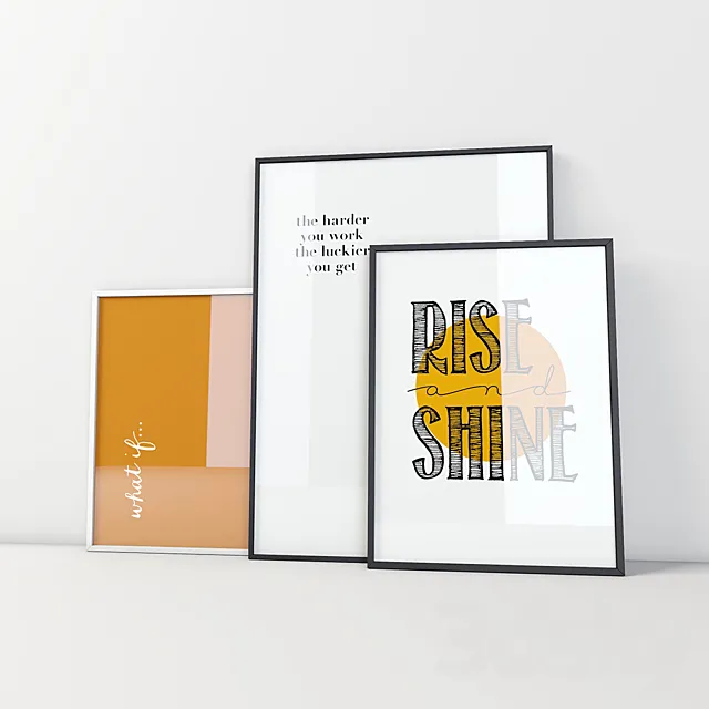 Pictures 3D Model Pictures 3D Model