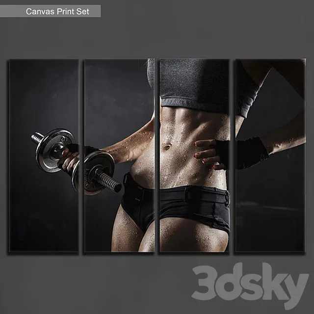 Pictures 525 3D Model