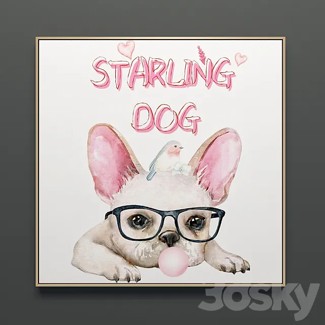 Pictures “Animals” 3D Model