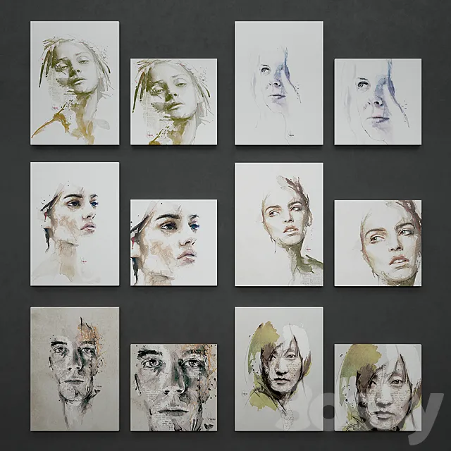 pictures of Kim Byungkwan 3DModel pictures of Kim Byungkwan 3DModel