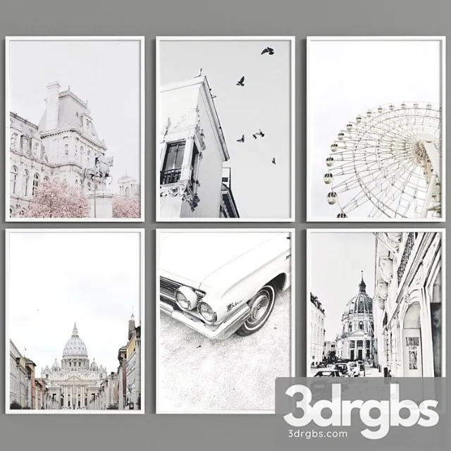 Pictures Set Vol 32 3D Model Download