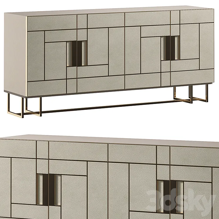 Piemont Sideboard By Frato Collection 3D Model Free Download