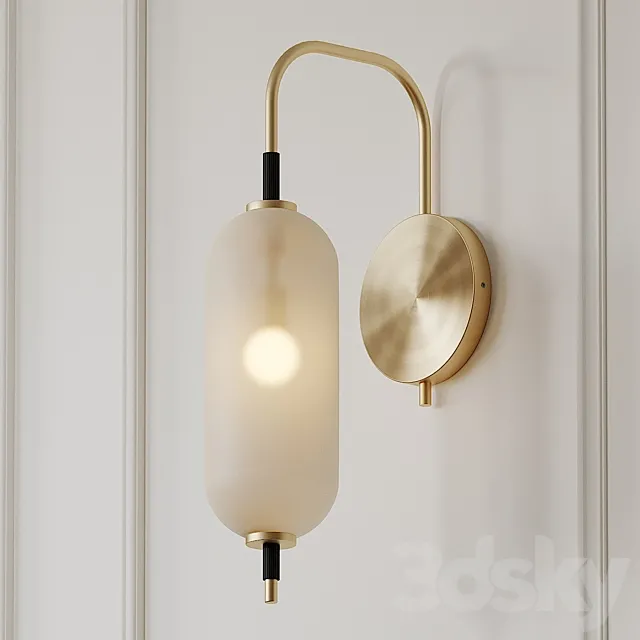 PIERCE Wall Sconce by Coil and Drift 3DModel