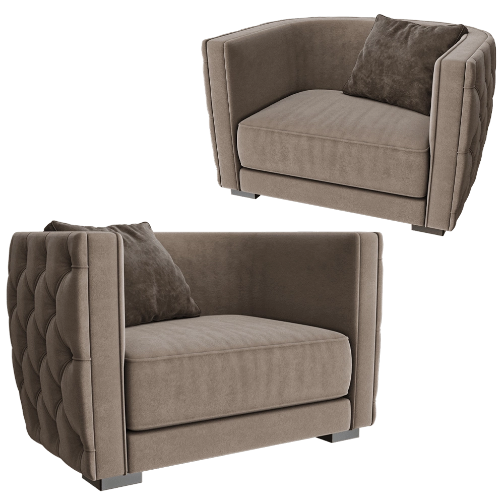 Piermaria Design – Armchair HERRERA 3D Model Piermaria Design – Armchair HERRERA 3D Model
