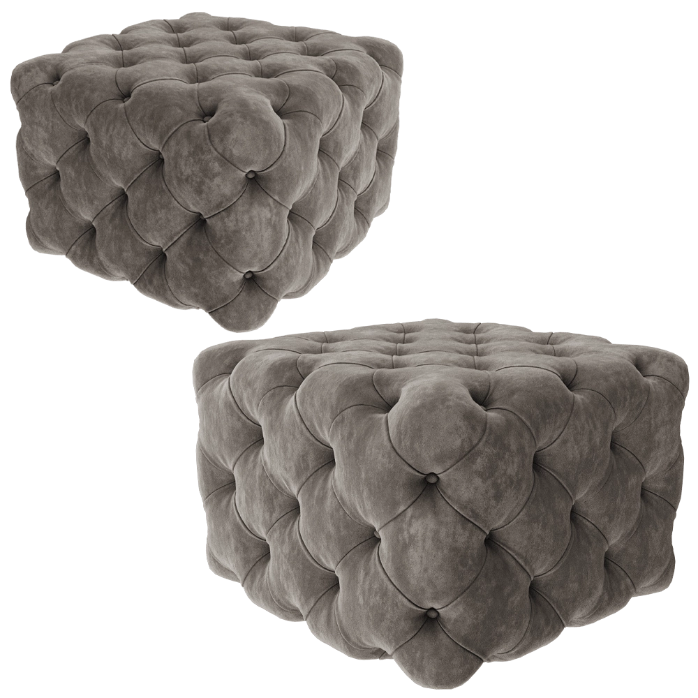 Piermaria Design – Pouf CITY QUADRO 3D Model