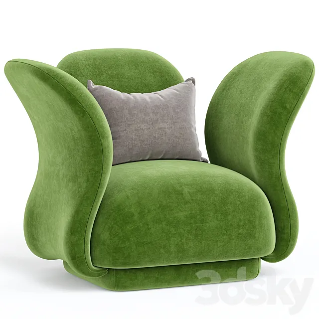 Pierre Paulin armchair 3DModel