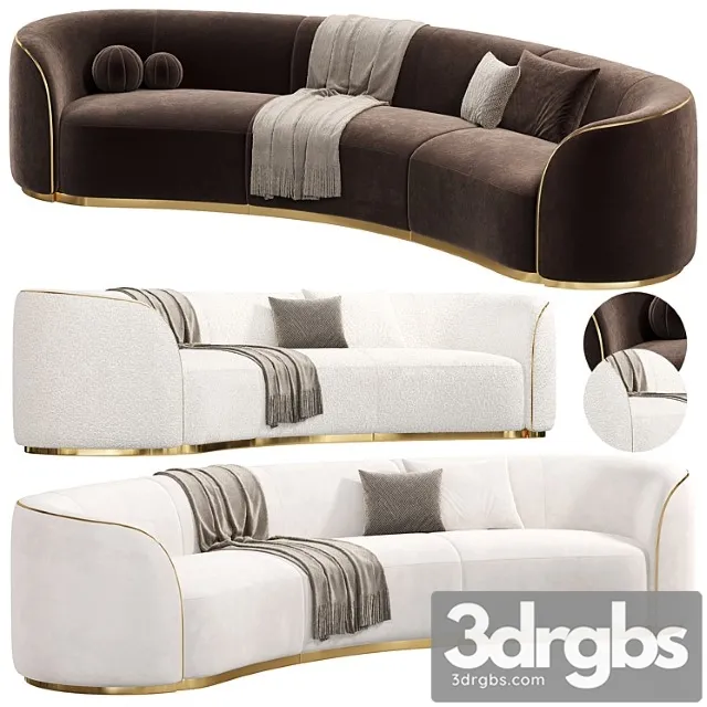 Pierre sectional sofa by cassoni sofas 2 3D Model Download Pierre sectional sofa by cassoni sofas 2 3D Model Download