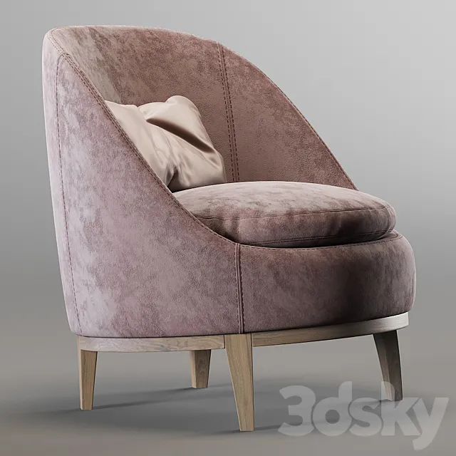 Piet Boon BELLE | Armchair 3DModel Piet Boon BELLE | Armchair 3DModel