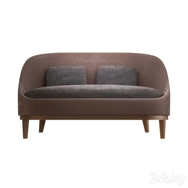 Piet Boon Belle Loveseat Sofa 3D Model