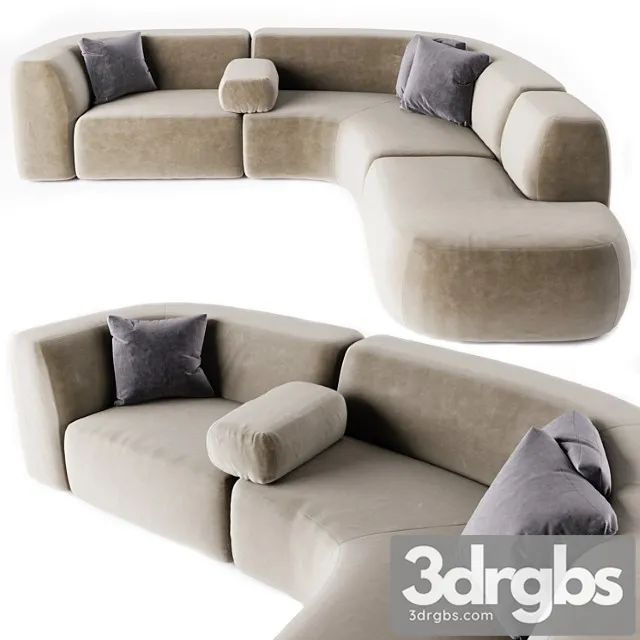 Piet Boon Bo Sofa 3D Model Download