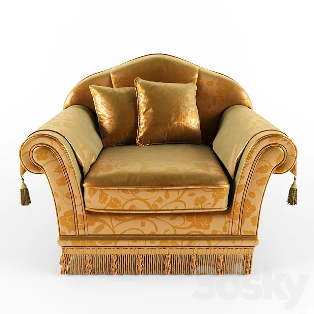 Pigoli Salotti chair 3DModel Pigoli Salotti chair 3DModel