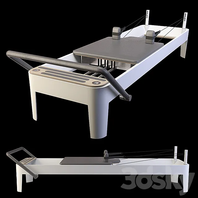 Pilates Allegro Reformer 3D Model