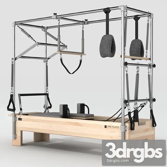 Pilates – simulator reformer cadillac combo crcc. 3D Model Download