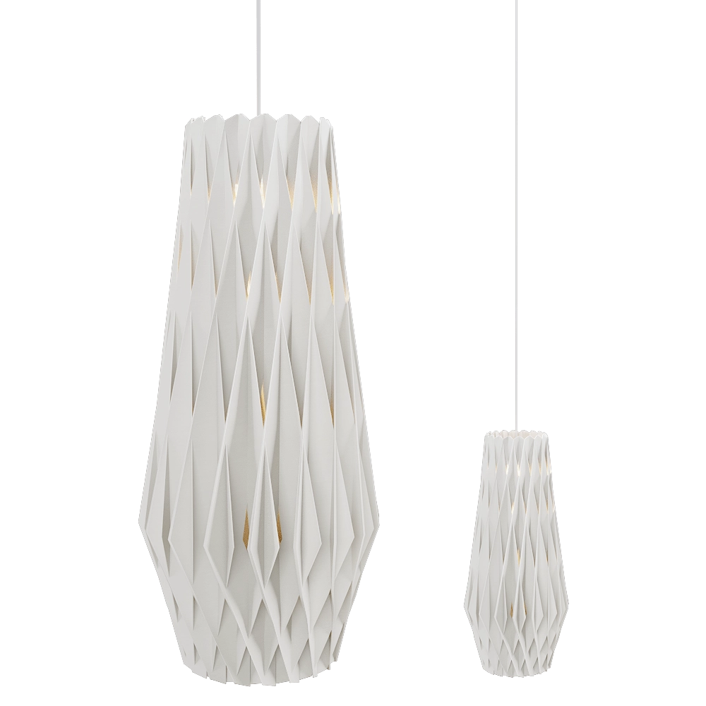 Pilke  – Pendant lamp Signature 3070 white 3D Model