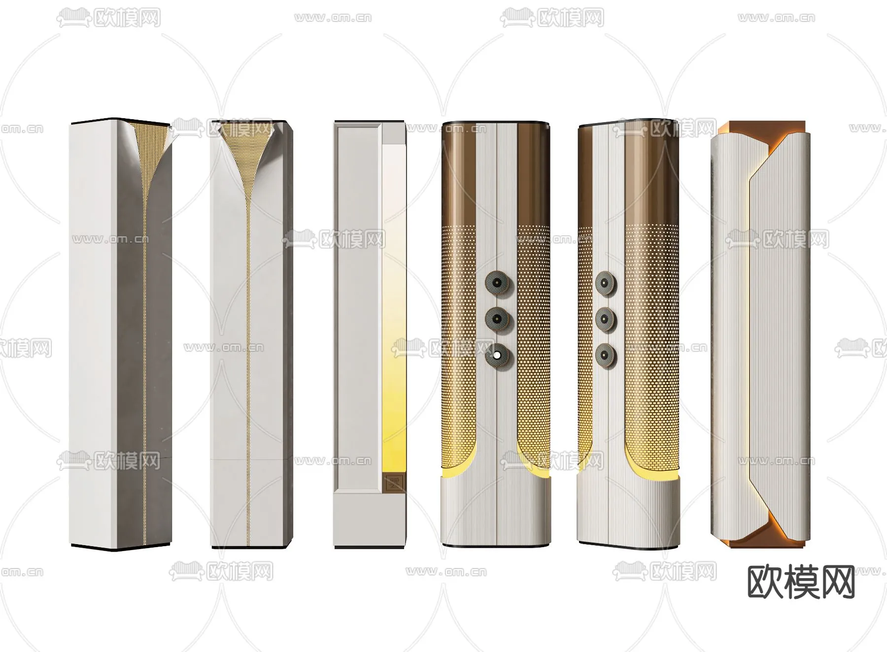 PILLAR 3D MODELS – VRAY / CORONA – 3D MODEL – 521