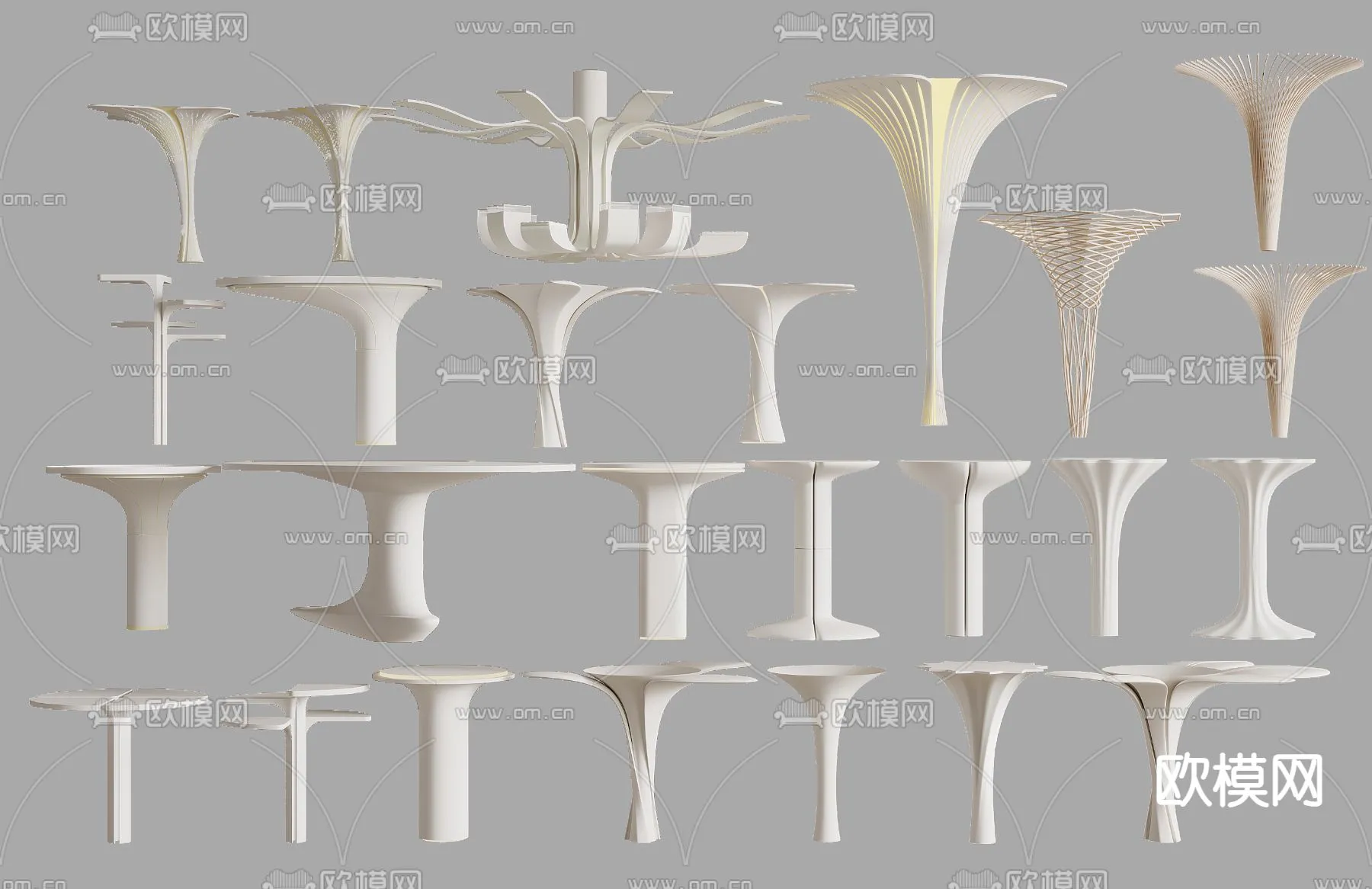 PILLAR 3D MODELS – VRAY / CORONA – 3D MODEL – 569