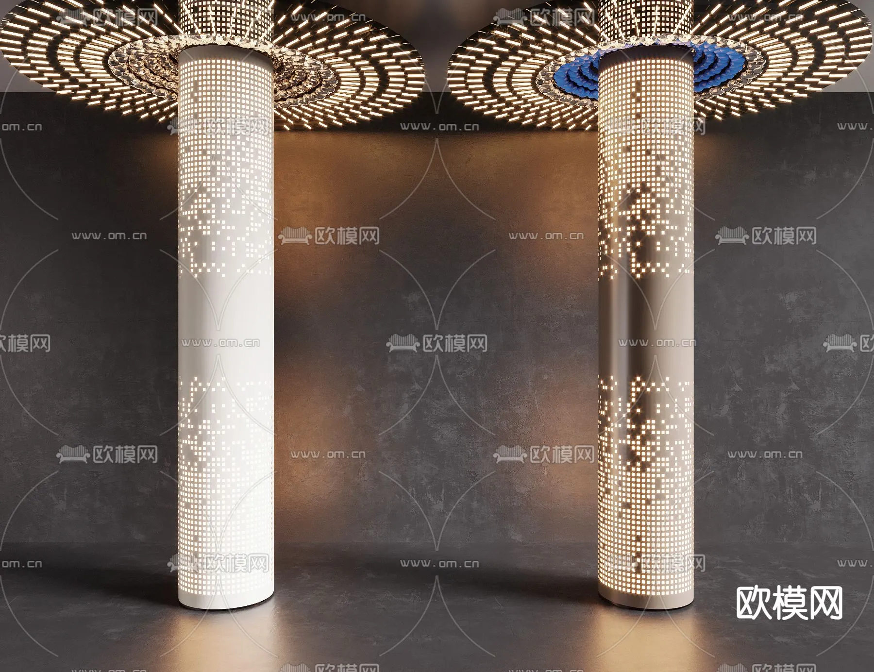 PILLAR 3D MODELS – VRAY / CORONA – 3D MODEL – 582