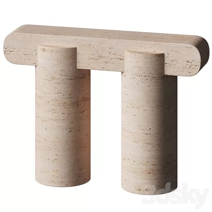 Pillar console – Future collective 3D Model Pillar console – Future collective 3D Model