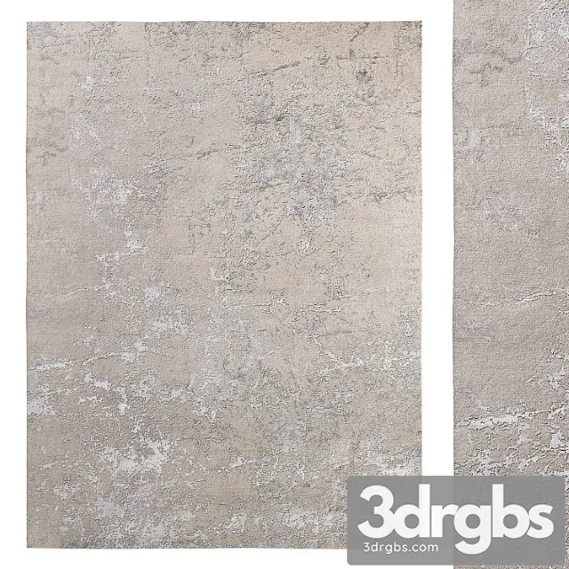 Pillar hand – knotted rug 666 3D Model Download