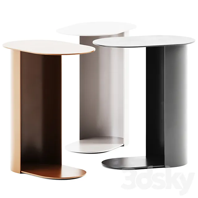 Pillar Side Table by DesignByThem _ Coffee table 3DModel