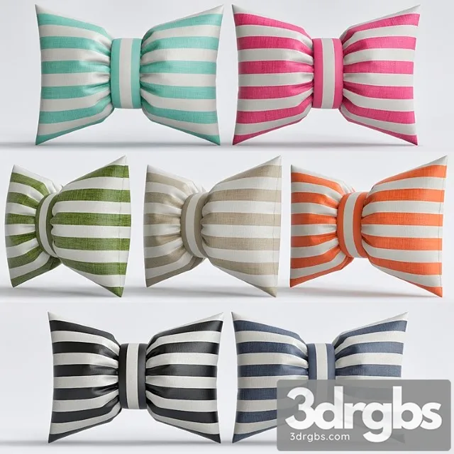 Pillow bow 3D Model Download Pillow bow 3D Model Download