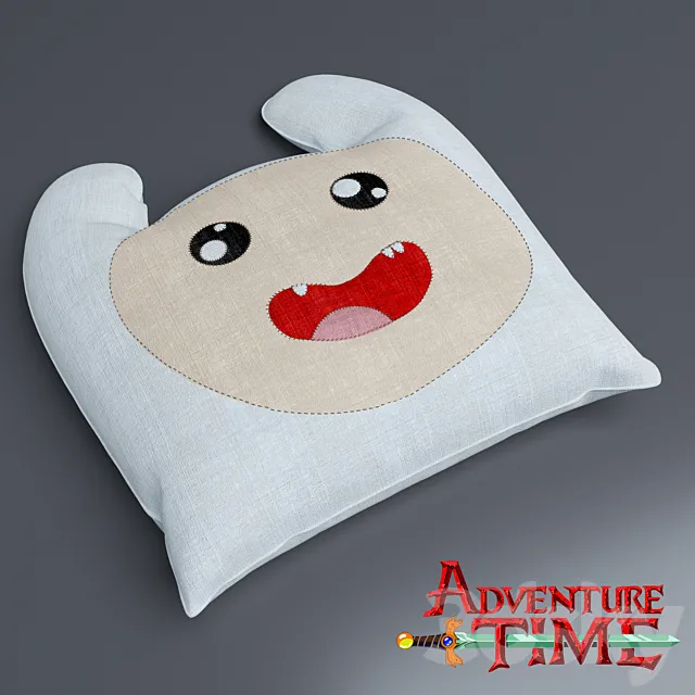 Pillow Finn 3DModel Pillow Finn 3DModel