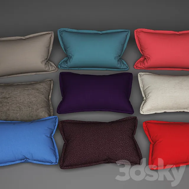pillows 3D Model pillows 3D Model