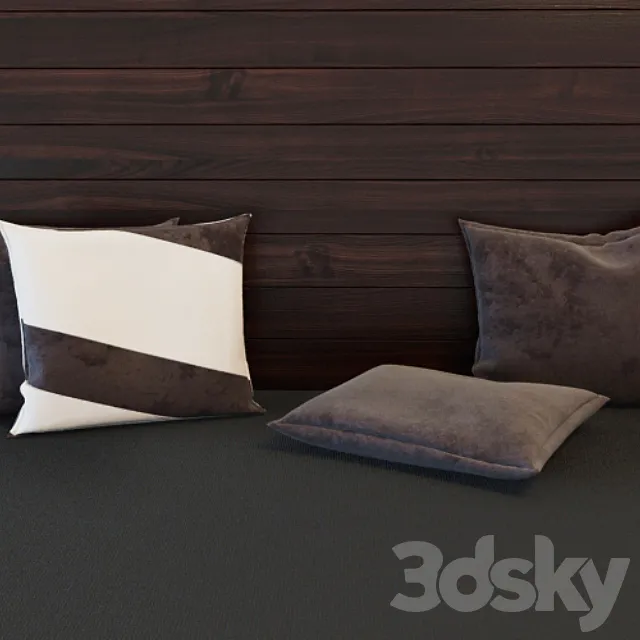 Pillows 3DModel Pillows 3DModel