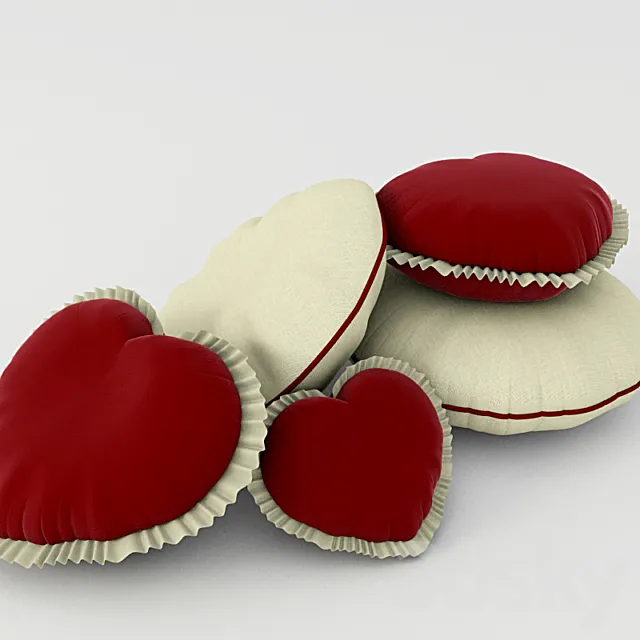 pillows 3DModel pillows 3DModel